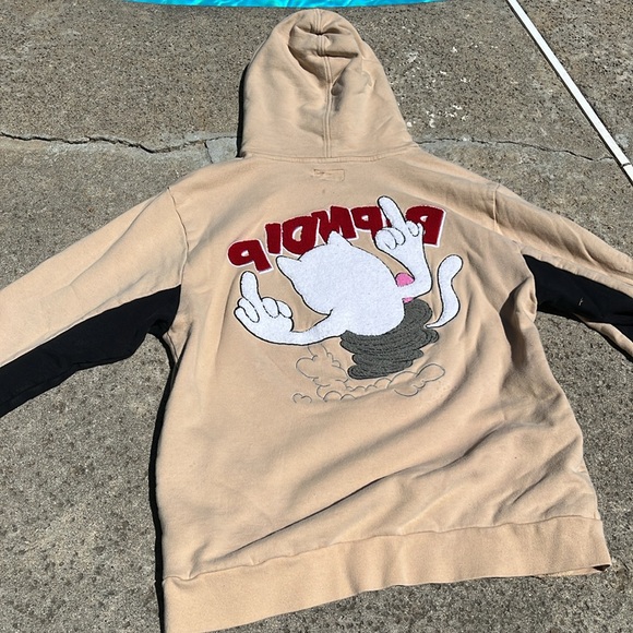 RIPNDIP Grailed two sided embroidered puff logo.sweatshirt hoodie - Picture 8 of 10